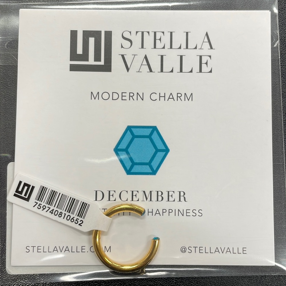Stella Valle Gold December Birthstone Ring